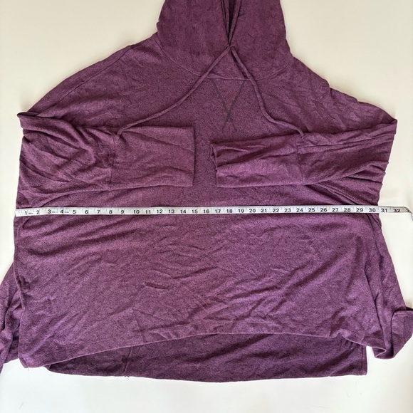 Chic Soul Lavender Knit Hoodie Plus Size - Picture 3 of 8